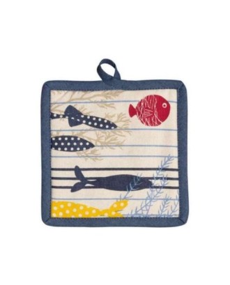Suport pentru oala, albastru-crem, Ocean - SIMONA'S COOKSHOP